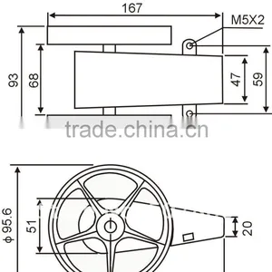 Yard and Inches Forward and Reverse Digital Length Meter Cable Meter Counter thumbnail-5