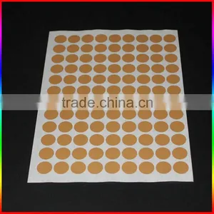 Custom Round Fluorescent Sticker thumbnail-3