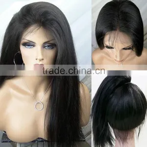 Full Lace Human Hair Wig With Baby Curly,Brazilian Lace Wig Human Hair thumbnail-1