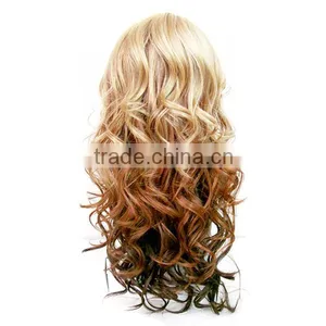 Factory Popular 185g Romance Curl Lace Front Synthetic Wigs for Female thumbnail-3