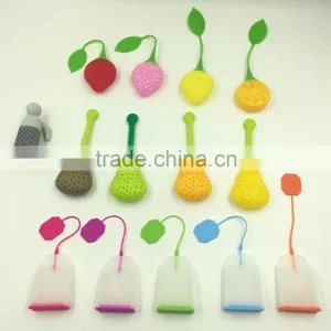 FDA Grade Lemon Shape Silicone Tea Strainer High Quality Tea Influser thumbnail-4
