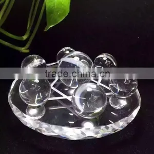 Popular Clear Crystal Seven Star / Natural Crystal Ball thumbnail-3