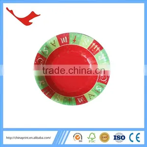 007 Christmas Custom Printed Disposable Paper Soup Bowl thumbnail-3