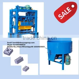 QT40-2 Interlock Brick Machine/Manual Concrete Block Making Machine thumbnail-6