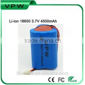 CE FCC MSDS ROHS Certification Approved 4500mah 3.7V Li-ion Lithium Battery thumbnail-2