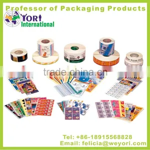 YORI Printing Label Pvc Sticker Adhesive Sticker Label Paper thumbnail-3