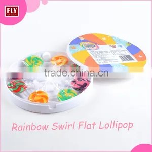 Halal Round Flat Lollipop Toys Sweets Candy thumbnail-3