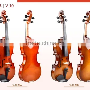 China Handmade All Maple With Case , Bow & Rosin 4/4, 1/4, 1/2 Violin thumbnail-1