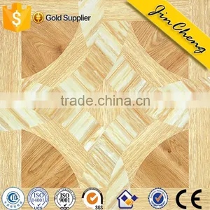 Decorative Flooring Rectified Edge 3D Digital Inkjet Wood Look Soft Glazed Surface Ceramic Floor Tile thumbnail-2