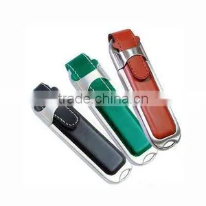 New Genuine High Speed USB 3.0 Leather Storage Drive 8gb 16GB 32gb 64gb128gb thumbnail-1