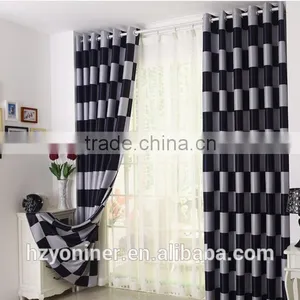 2015 Hot Sale Printed Designed No. 01 Window Curtains, Made- up Black Out Fabric in Home or Hotel thumbnail-6