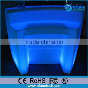 Rgb Color Led Coffee Shop Bar Counter,illuminated Shopping Mall Bar Counter thumbnail-5