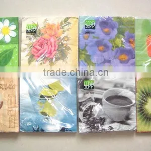 Mint Colored Paper Napkins Wholesale thumbnail-1