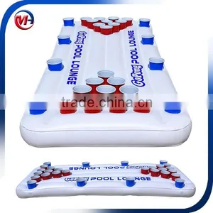 Inflatable Beer Table/Factory Supply PVC Inflatable Pong Table for Water Games thumbnail-1