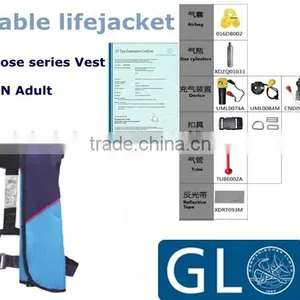 150N Adult Solas EC ISO12402 Approved 150N Inflatable Life Jacket Life Vest Spares thumbnail-2