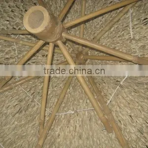 BAMBOO THATCH UMBRELLA - CHEAP PRICE thumbnail-3