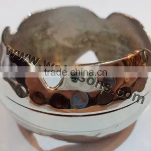Nickel Plated Napkin Ring Antique thumbnail-1