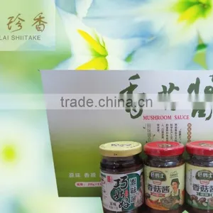 OEM Produce High Quality Various Taste Fresh Shiitake Mushroom Sauce thumbnail-2