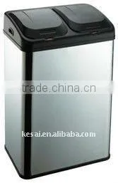 Stainless Steel Sensor Dustbin 70L Big Capacity Dustbin Stainless Steel Touch Free Trash Can thumbnail-1