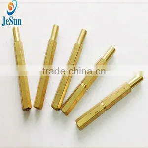 China Factory Manufacture Brass Hexagonal Pillars Parts thumbnail-1