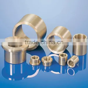 BPW Brass Steel Bimetal Bushing,bimetallic Slide Bushing,JFB800 Bronze Alloy Copper Bushing thumbnail-5