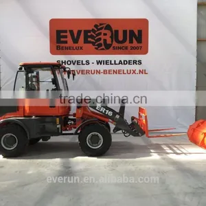 Everun Brand ER16 Wheel Loader for Sale thumbnail-6