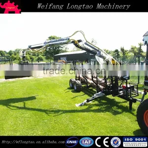 ATV Log Loader,Log Trailer With Crane,ATV Timber Trailer With Crane Gasoline Engine thumbnail-5