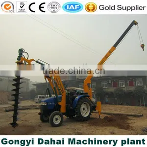 Factory Directly Supply Hydraulic Pole Digging Machine thumbnail-3