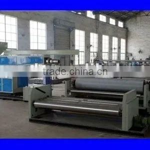 300mm Two Unwind One Extruder 3 Layer PP PE Aluminum Foil With Plastic Extrusion Coating Laminating Machine thumbnail-1