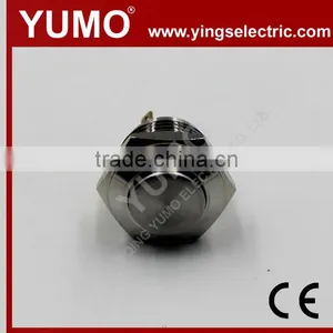 Hot Sale JS16H ROHS 16mm High Round IP65 Momentary Pin Terminal 2A/36VDC Push Button Switch Push Button Switch Protective Cover thumbnail-4