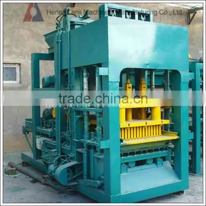 Full-automation Concrete Block Making Machine Model QT6-15 thumbnail-1