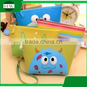 Promotional Gifts PU Material Mini Portable Cartoon Shaped Cosmetic Makeup Bag Set thumbnail-1