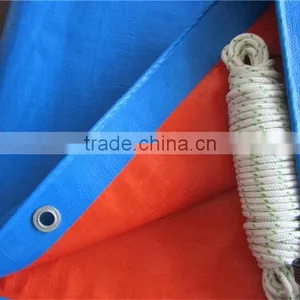 Waterproof Fireproof PVC Tarpaulin Tent Fabric Polyethylene Tarp Roll thumbnail-2