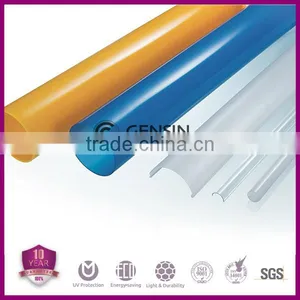 LED Plastic Diffused Light Polycarbonate Profile Customize Tube thumbnail-1