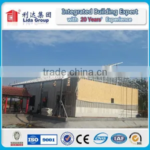Luxury Prefab Steel Villa, Prefabricated Restaurant Building thumbnail-1