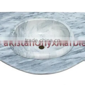 Modern Design Indus Gold Marble Vanity Tops thumbnail-2