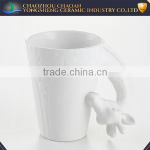 3d Animal Design Ceramic Cup Customized Gift Cup thumbnail-1