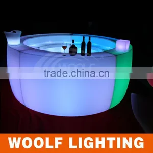 Glow Color Light High Quality Cheap Plastic LED Furniture thumbnail-2
