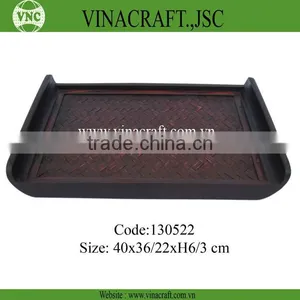 Cheap Brown Bamboo Tray thumbnail-5