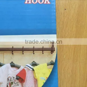 Al Hook Over Door Hook Rail Hook Hanger With 6 Hooks thumbnail-4