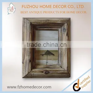 Natural Wooden Oval Photo Picture Frames in Different Size thumbnail-6