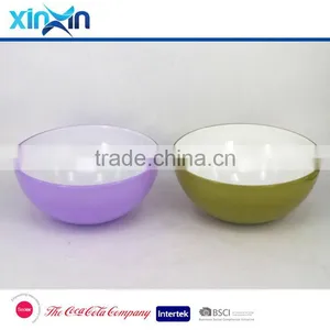 Plastic Double-wall Salad Bowl thumbnail-2