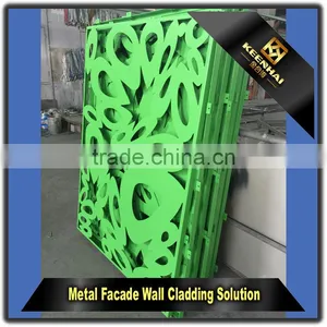 Laser Cutting Exterior Building Facade Panel Aluminum Curtain Wall Profile thumbnail-1