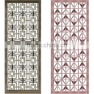 Home Office Restaurant Decorative Sliding Folding Partition thumbnail-2