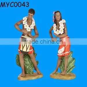 Hawaii Souvenir Wholesale Resin Hula Girl thumbnail-1