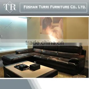 Luxury Furniture Chesterfiled Coner Leather Sofa thumbnail-3