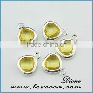 Wholesale Crystal Faceted Druzy Pendant thumbnail-1
