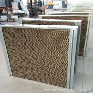 Evaporative Cooling Pad Brown and Green Color thumbnail-1