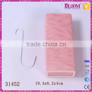 Glazed Ceramic Rectangle Hanging Aroma Humidifier thumbnail-1