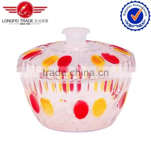 2013 Best Products Sweet Small Round Glass Candy Box thumbnail-1